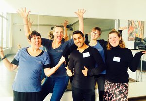 Tanzlehrer der Tanzschule Balance Arts Das Team (ein Teil) der Tanzschule Balance Arts