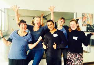 Das Team (ein Teil) der Tanzschule Balance Arts